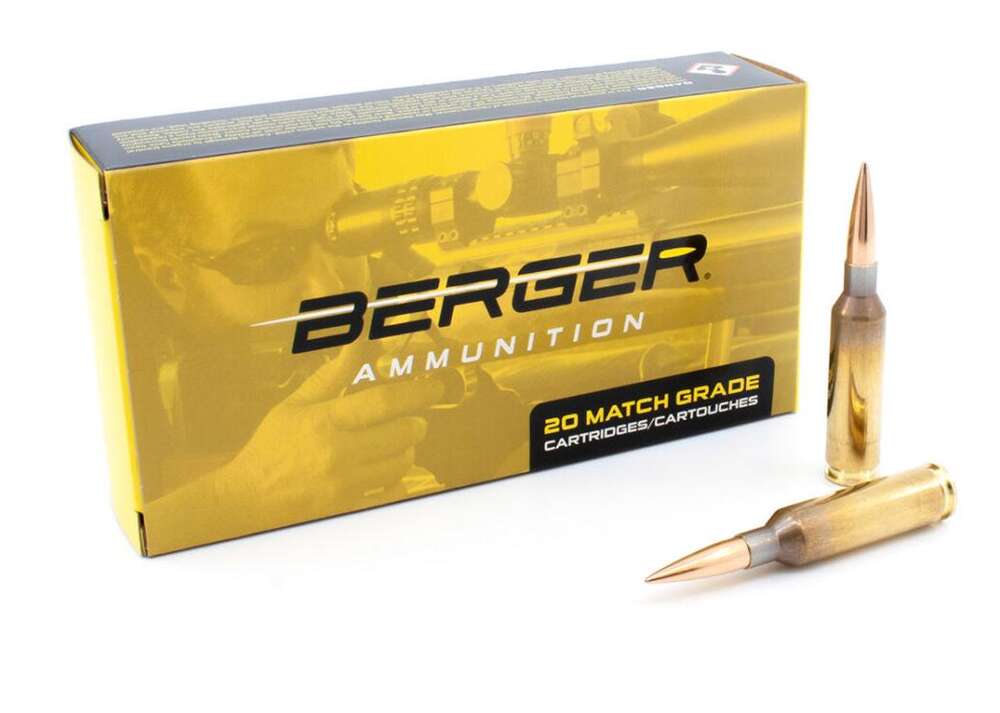 Ammunition Berger Bullets Ready Series 6mmCreedmoor 6MM CREEDMOOR 109 GRAIN LONG RANGE HYBRID TARGET AMMUNITION 20ct • Model: Ready Series